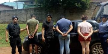 Detenidos tras la persecución policial