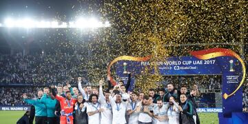 Real Madrid, el vigente bicampeón del Mundial de Clubes\u002E (AP Photo/Hassan Ammar)