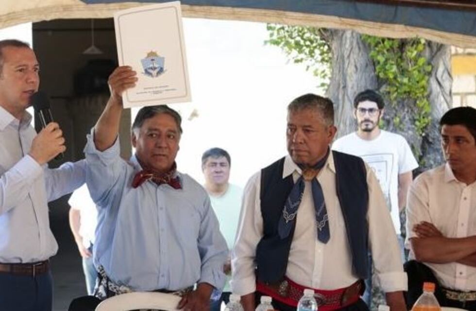 La comunidad mapuche Namuncurá recibió una escritura por más de 15.000 hectáreas