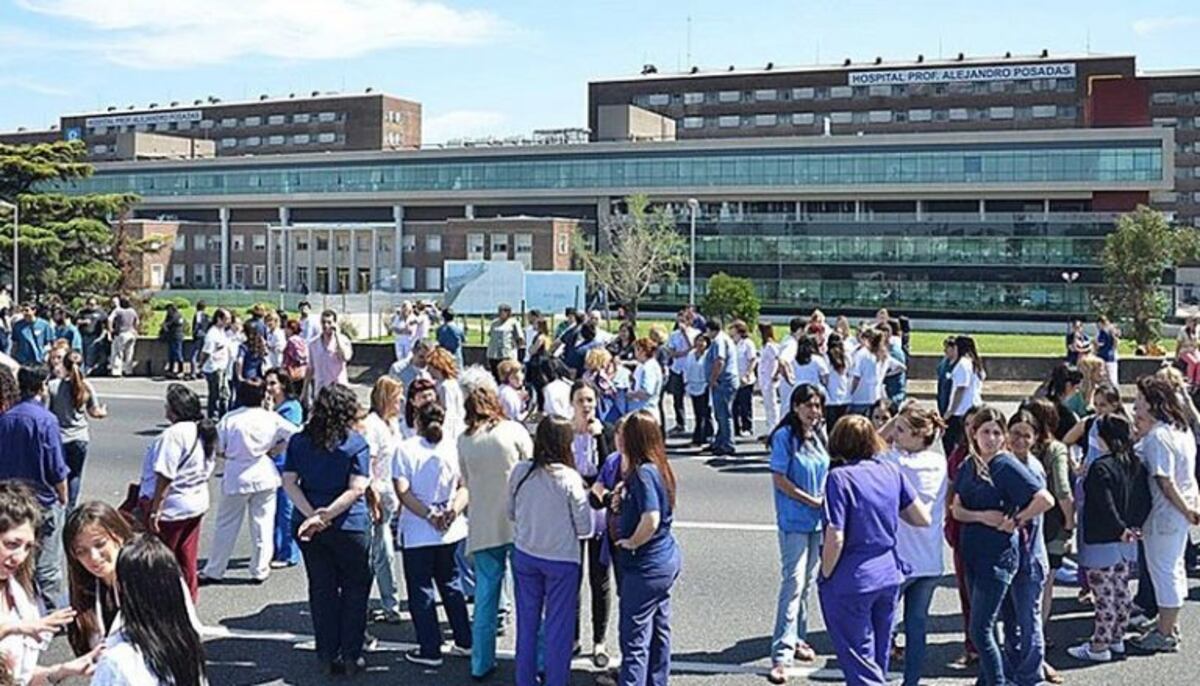 Los empleados del Hospital Posadas volverán a parar