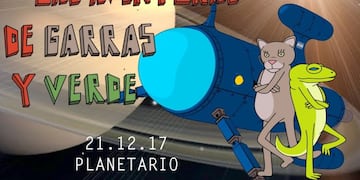 Las aventuras de Garras y Verde, la primera peli animada del OAC