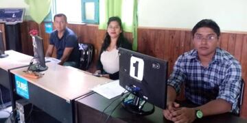 Equipo del BEGU en el CPV del barrio Malvinas, Jujuy