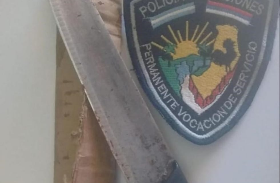 Jardín América: lesionó con un cuchillo a su nieto y fue detenido