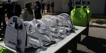 La empresa Max Group donó cápsulas de traslado para pacientes con COVID-19 en Mendoza