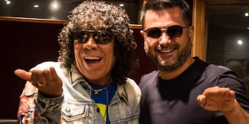 Dos potencias se saludan\u002E La Mona y Jorge Rojas, a ritmo de carnaval\u002E