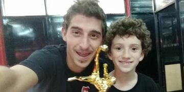 El emotivo mensaje de Facu a su profe de Futsal