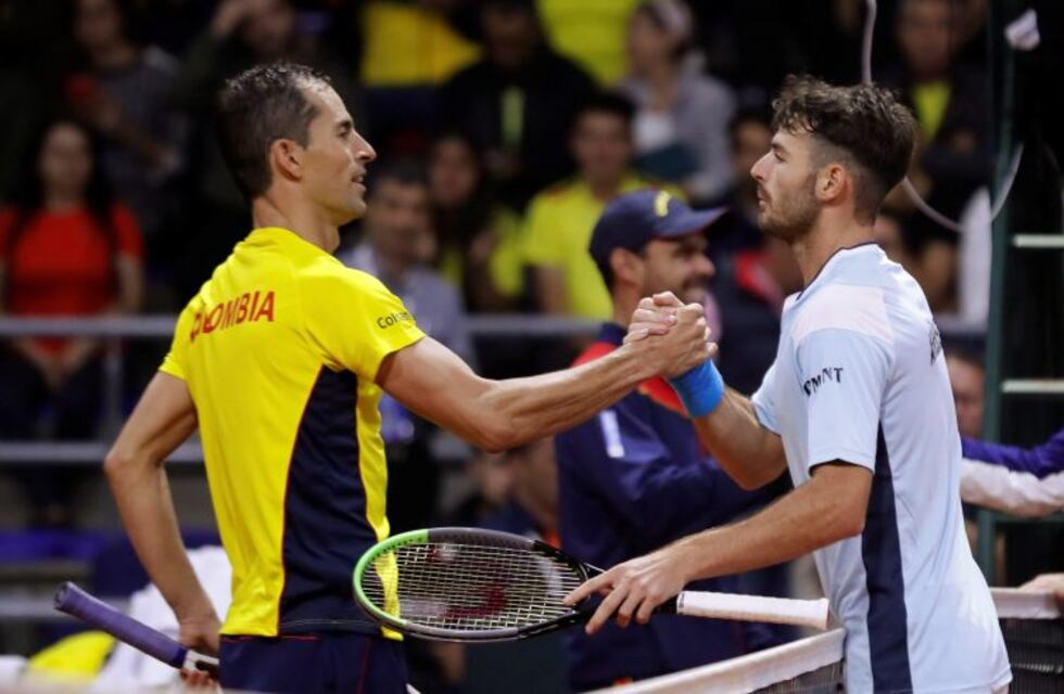 Copa Davis: Argentina no pudo ante Colombia y no logró pasar a la final