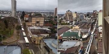 Paro de colectivos en Concordia: los choferes marcharon en caravana con los vehículos