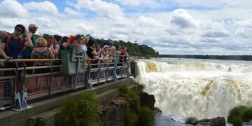Más de 11\u002E500 mil turistas visitaron las Cataratas del Iguazú