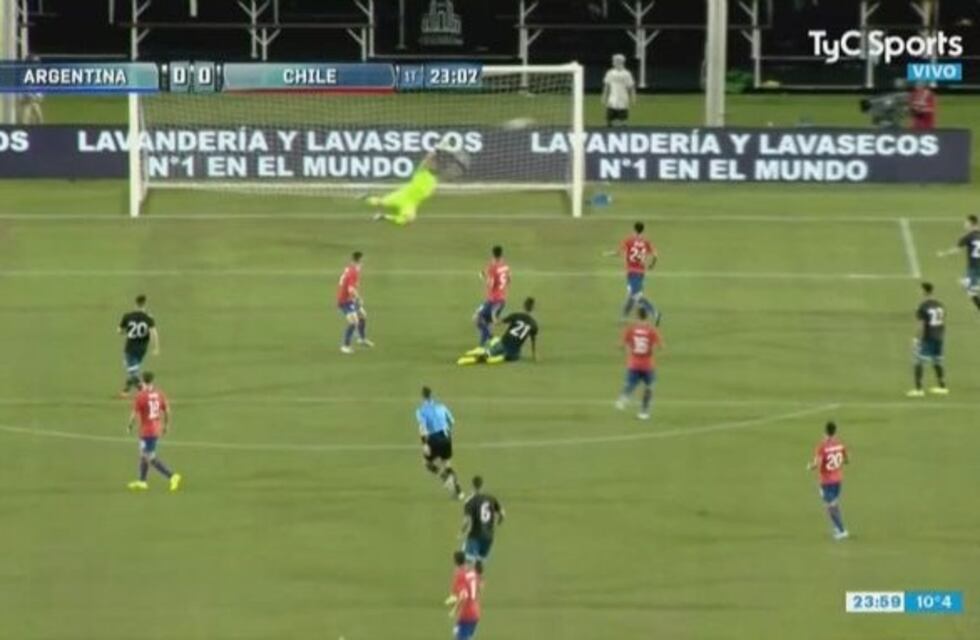 Dybala, cerca del gol en el amistoso de la Selección ante Chile
