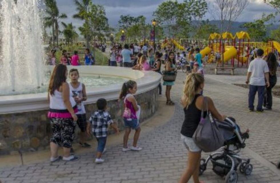 El Parque Bicentenario cuenta con una nueva estación saludable