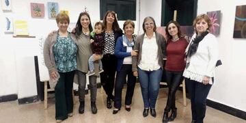 Muestra taller de pintura CCE (foto CCE)