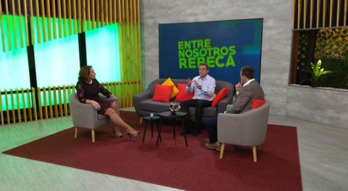 Ramón Mestre en el programa Entre Nosotros Rebeca\u002E