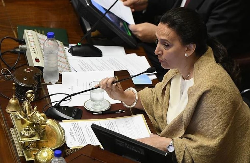 ¡Habló de más! El insólito blooper de Gabriela Michetti en el Senado