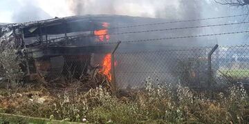 Volvió a incendiarse un depósito de Monticas, ahora en Venado Tuerto (Venado 24)