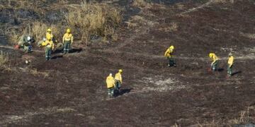 Incendio islas del delta
