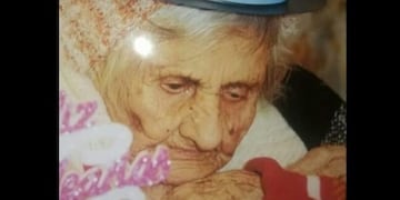 Abuela Natalia Reynoso 119 años\nCrédito: Facebook