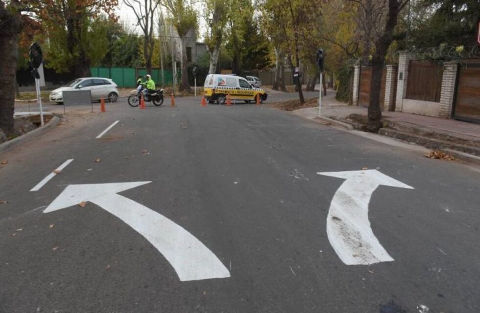 Cambiaron el sentido de las calles de Chacras de Coria