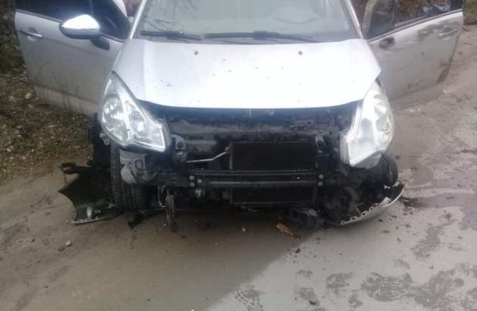 El Pueblito: conductora perdió el control con sus hijos a bordo