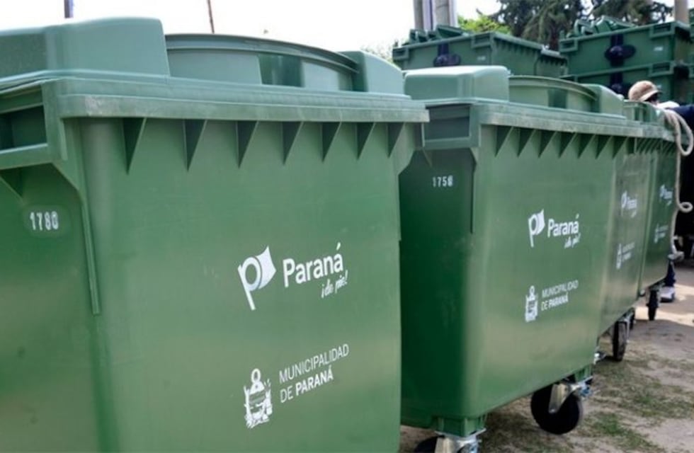 Un vecino de Paraná encontró un elemento explosivo sobre un contenedor de basura