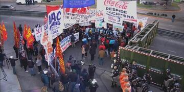 Corte en Puente Pueyrredon (TN)