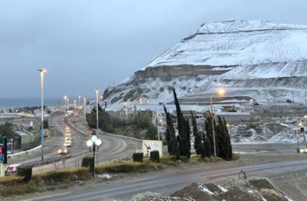 Nieve en la región: el paisaje se vistió de blanco
