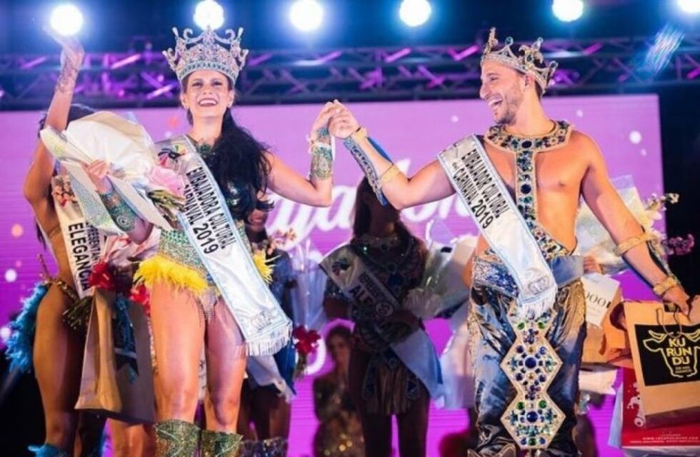 Valeria Alarcón y Matías Núñez son los Embajadores del Carnaval