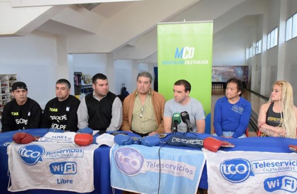 Presentaron el Festival de Boxeo por el Aniversario de la ciudad