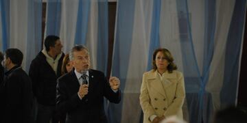 El mandatario estuvo en la Cuna de la Bandera por última vez para celebrar el 20 de junio\u002E (DPA)