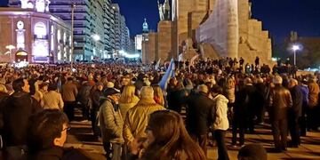 Concentración #21A Rosario en el Monumento