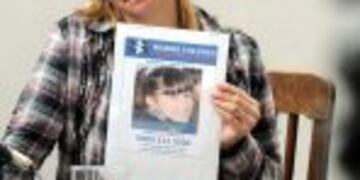 BUENOS AIRES, 30/08/2011, CAROLA , MADRE DE CANDELA RODRIGUEZ EN LA CAMPAu00d1A