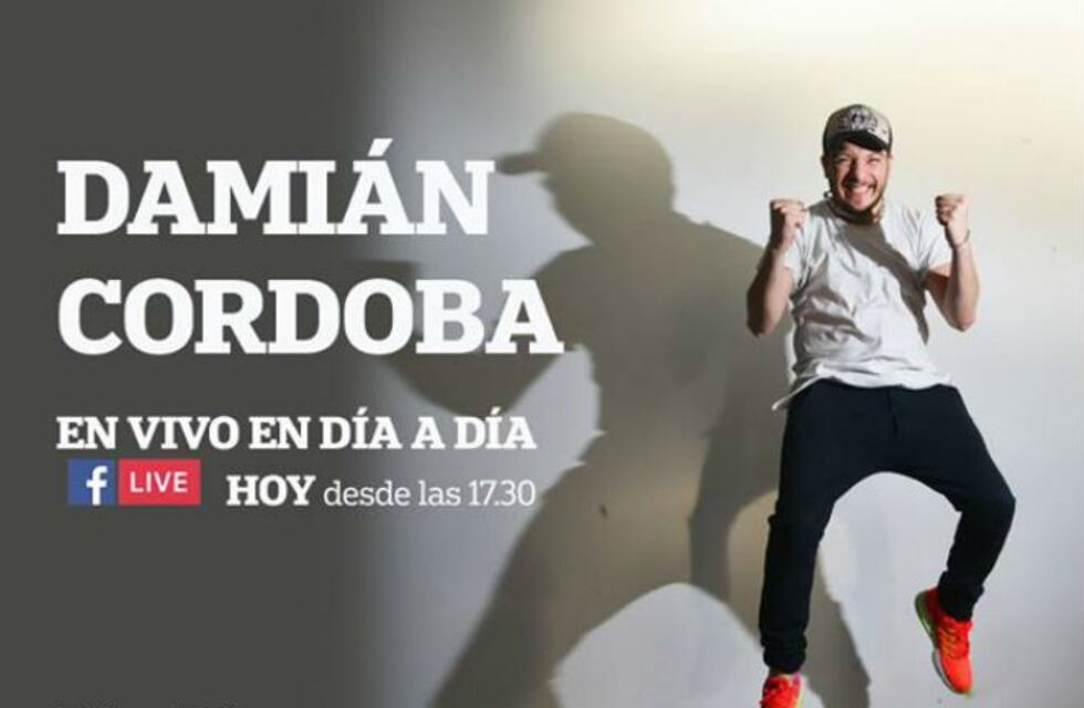 Reviví el Facebook Live con Damián Córdoba en Día a Día