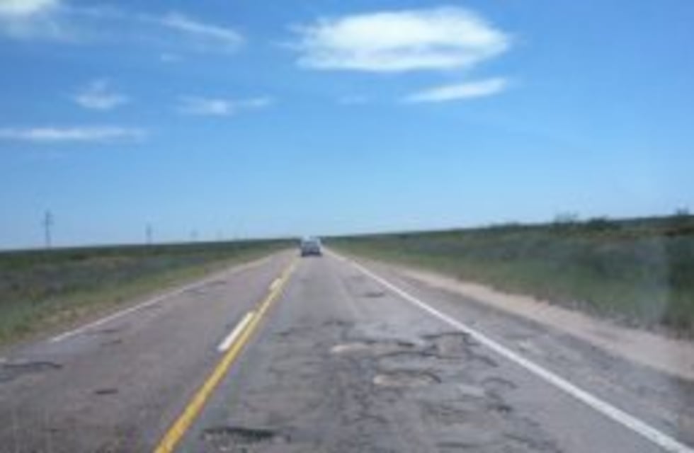 Una de las peores rutas del país está entre Mendoza y Neuquén