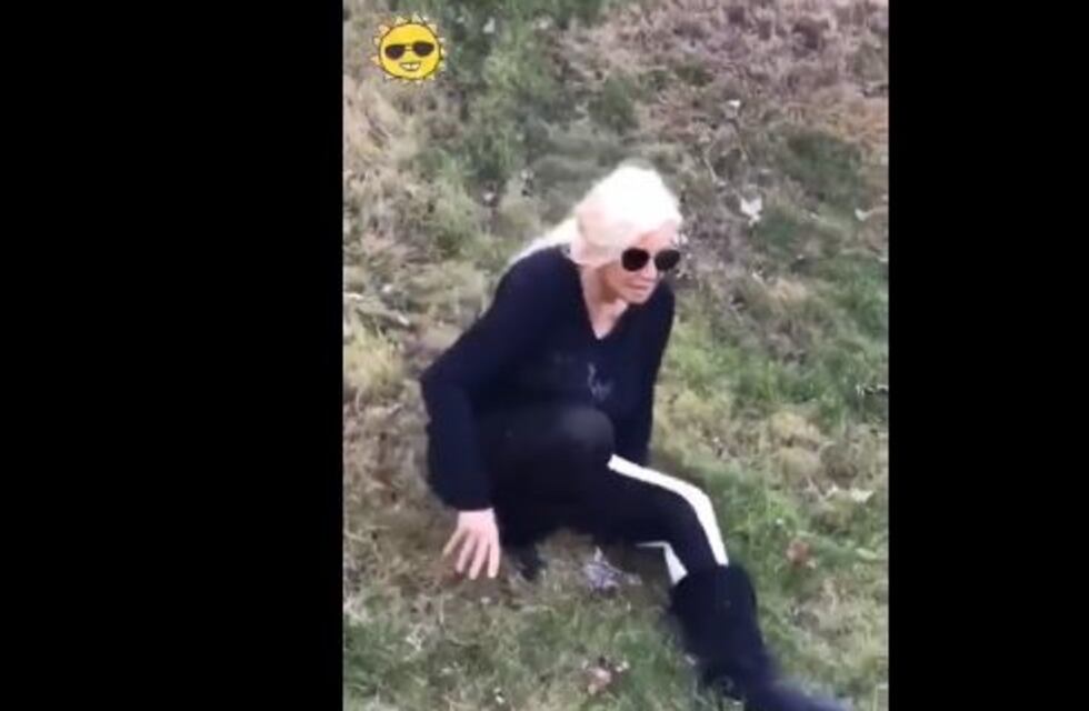 Susana Giménez tuvo un accidentado día de campo