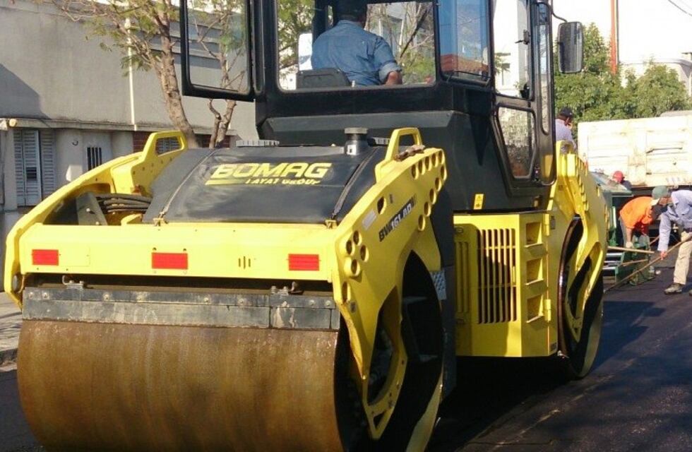 Concluyó la pavimentación en calles Murature y 7 de marzo