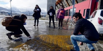 Relevamientos en Ushuaia