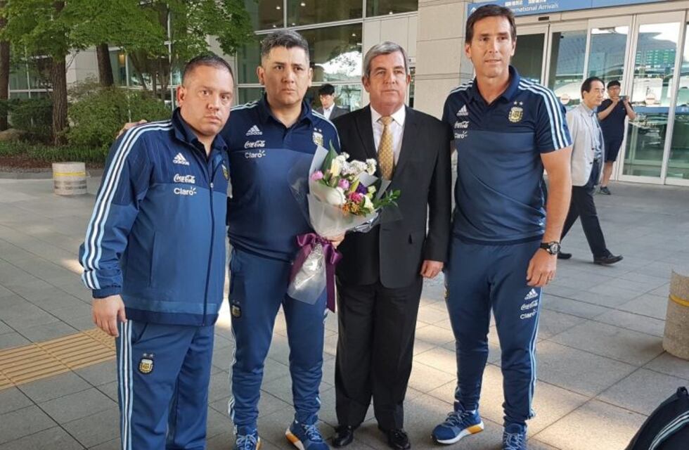 Mundial Sub-20: Argentina llegó a Corea del Sur y se prepara para el debut del sábado contra Inglaterra