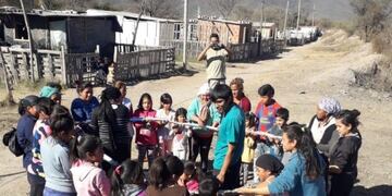 Asentamiento San Justo, Salta\u002E Campaña de forestación