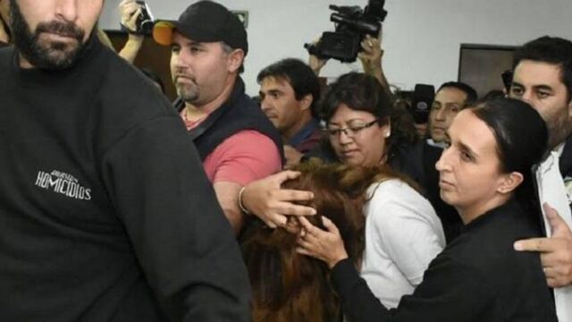 La madre de Florencia Di Marco, la niu00f1a mendocina de 12 au00f1os violada y asesinada en San Luis, fue detenida esta tarde.