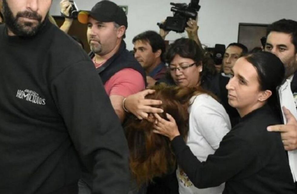 Así detuvieron a la mamá de Florencia Di Marco