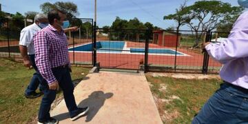 Puerto Esperanza recibió la visita del gobernador de Misiones por sus 94 años