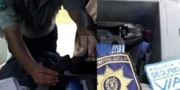 Quiso pagar una coima y quedu00f3 detenido.