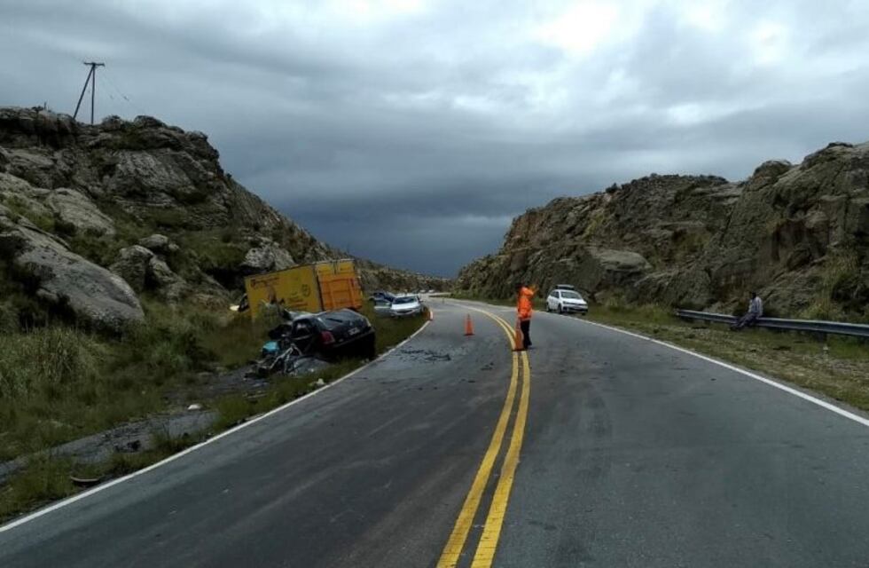 Una víctima fatal tras un accidente en las Altas Cumbres