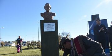 Acto en conmemoración del General Martín Miguel de Guemes, en Alta Gracia\u002E