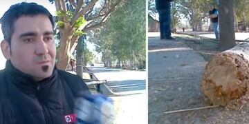 Cristian Alcaraz, habló sobre la muerte de su hermano, Nahuel Alcaraz, quien fue aplastado por un poste de luz\u002E