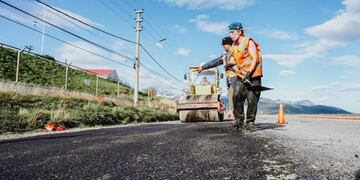 Repavimentación Perito Moreno