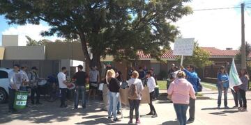 Protesta STIA frente a ARCOR