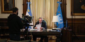 Alberto Fernández en la ONU