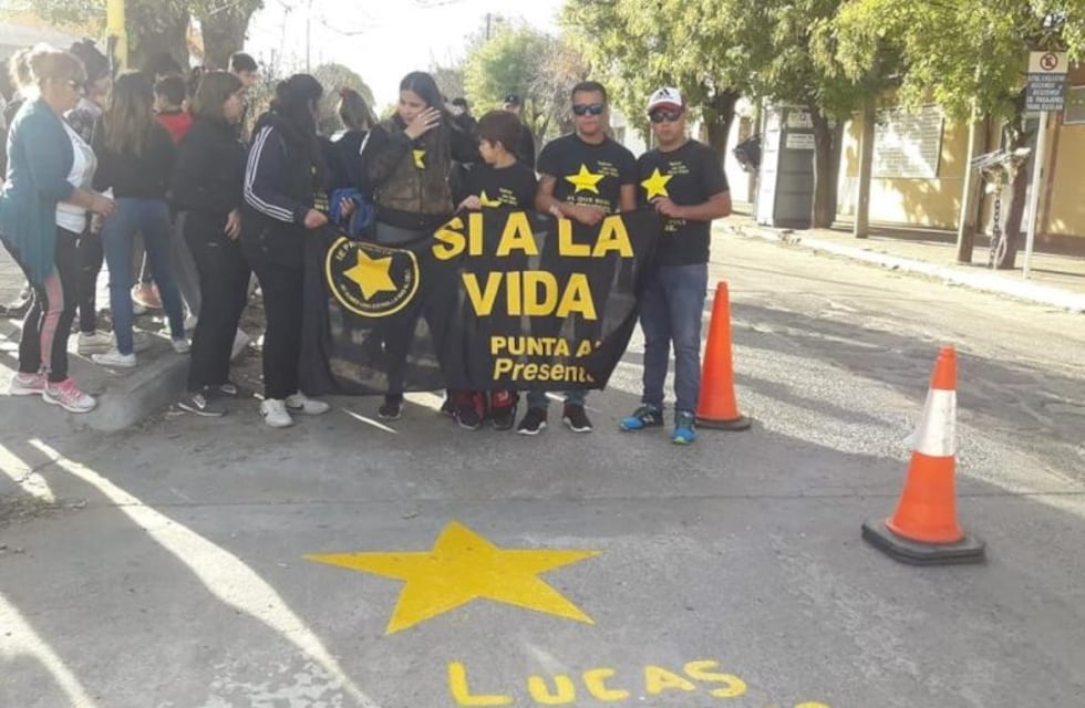 Repintaron la "Estrella" de Lucas