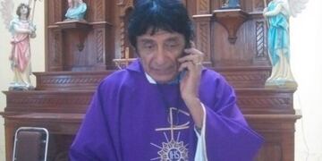 Antonio Fuentes, párroco de Aimogasta (Rioja Virtual)